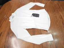 Horse Pilot, New, Aerolight long sleeve show shirt, White, Large $190