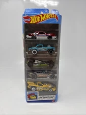Hot Wheels HW Drag Strip 5-Pack Race Cars Muscle Nitro Moon Eyes Set New Sealed
