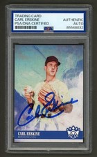 Carl Erskine Signed 2018 Panini Diamond Kings Card #36 (PSA) Brooklyn Dodgers