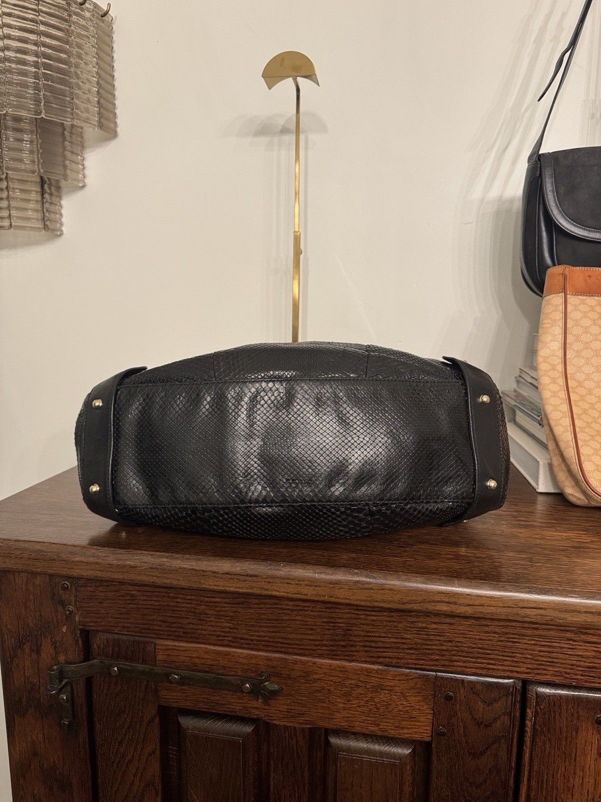 Gucci Pelham Guccisima Python Snakeskin Horsebit … - image 7