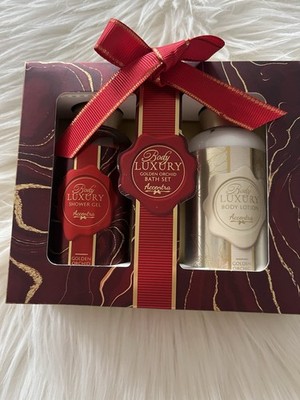 Neu in OVP! Accentra Bath Set: Body Luxury Golden Orchid, Duschgel + Bodylotion