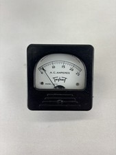 Triplett Elec. Instr. Co. A.C. Amperes Meter Model 337-S 0-25 Amps