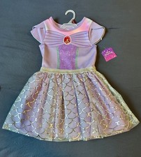   ARIEL/Little Mermaid DISNEYPrincess Dress SIZE S 6/6X Cosplay/Vacation DressUp