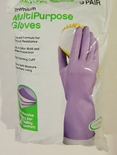 Clean Ones Premium Multi Purpose Non Slip Gloves 20 mil, Small (Pack of 9 pairs)