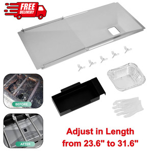Char-Broil 12 Inch Grease Tray – Genuine Part #29103426, Replacement For Gas Grills
