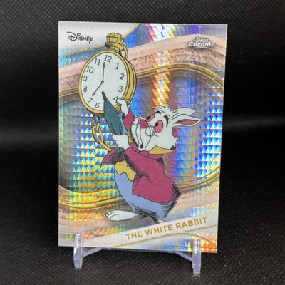 The White Rabbit #180 Prism - 2025 Topps Chrome Disney - Wonderland