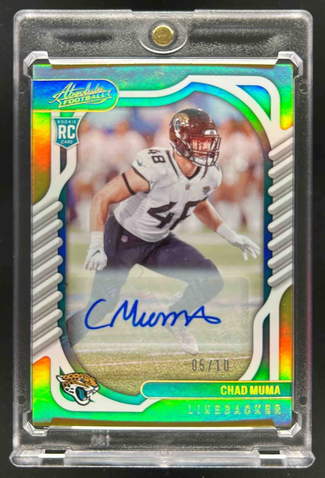Chad Muma Panini Absolute #151 Signature-Gold Spectrum