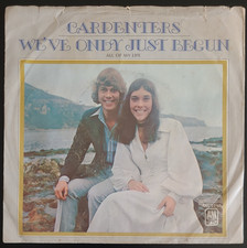 Carpenters: We've Only Just Begun 1970 A&M Record 7" Vinyl * Play Tested *