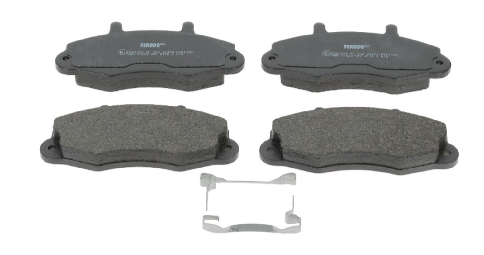 Plaquettes de frein avant Ferodo FVR1338 anti-bruit pour Ford Transit MK4 1301589