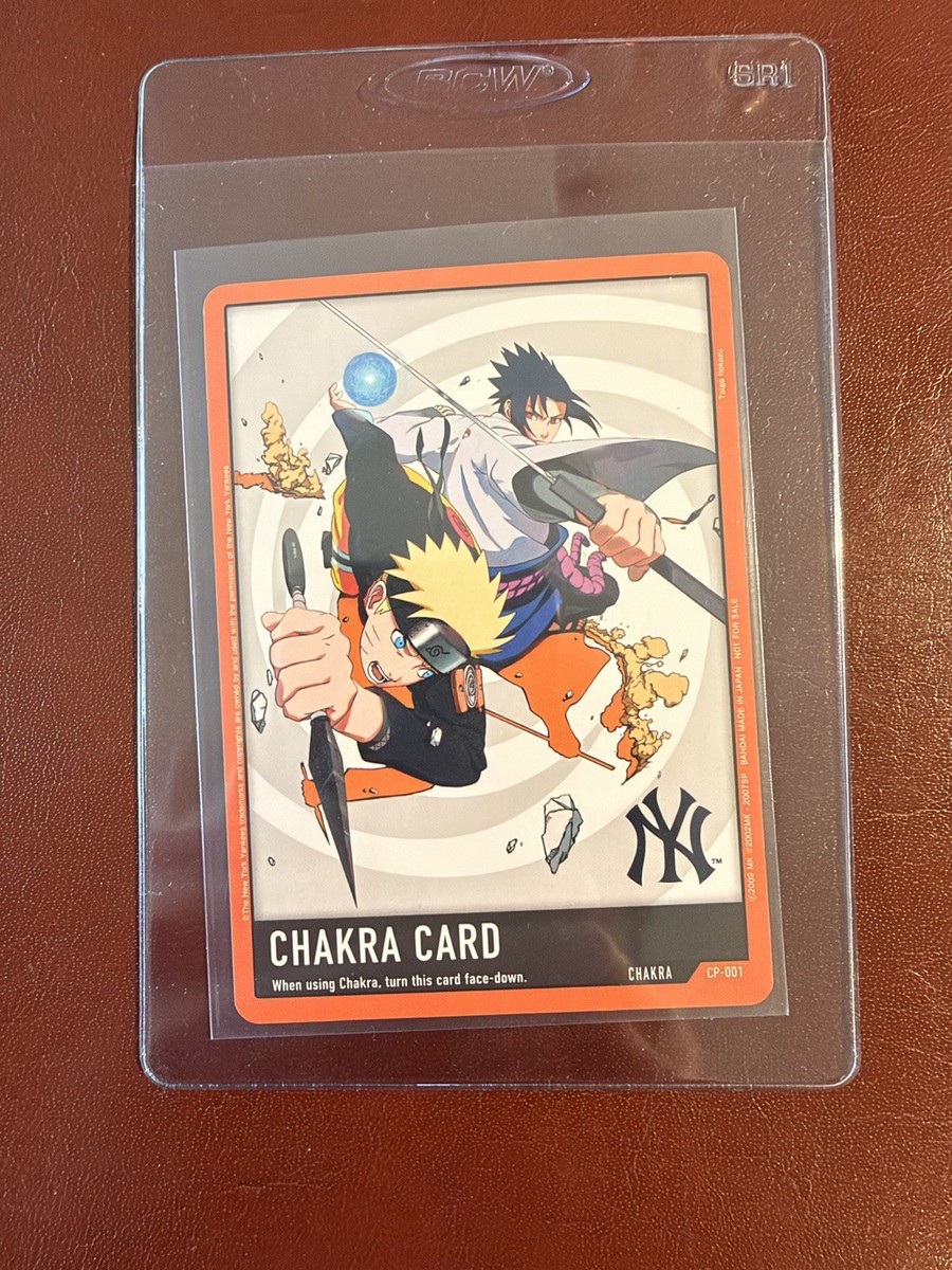 IN HAND 9/8 Naruto X Yankees TCG Promotional Card (1x) - Bandais X