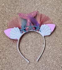 Karneval Fasching Kinder Haarreifen Mädchen Meerjungfrau