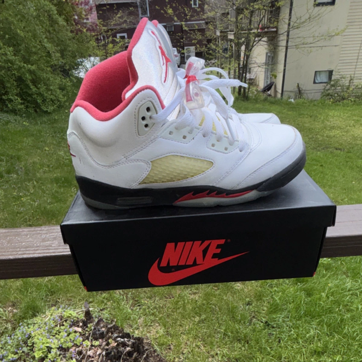 Jordan 5 Retro Fire Red 2020 - CT4838-102 for Sale | Authenticity
