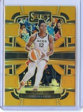 2024 Panini Select WNBA Gold Prizm #1/10 Concourse #94 Chelsea Gray, Las Vegas A