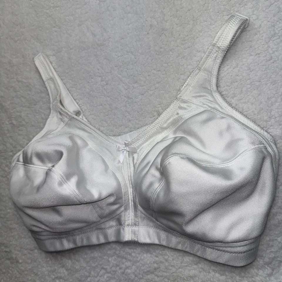 Sujetador Amoena Ava para mujer 40D sin cables cobertura completa bolsillo protésico nuevo Foto 2 de 4