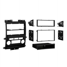 Metra 99-7428B Black Single/Double DIN Dash Kit for Select 2009-12 Nissan/Suzuki