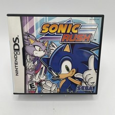 Sonic Rush Nintendo DS Complete CIB VG