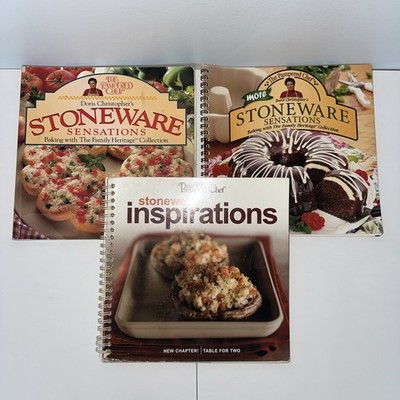  Vintage The Pampered Chef Spiral and Paperbound Cookbooks 3 Doris Christopher. 