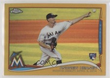 2014 Topps Chrome Update Mega Box Gold Refractor 49/250 Andrew Heaney #MB-51 0w7