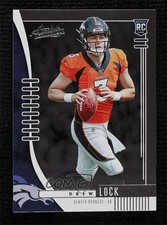 2019 Panini Absolute Rookie Drew Lock #115 02fc