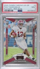 2020 Chronicles Draft Picks Playoff Red Zone Tua Tagovailoa #3 PSA 9 MINT 8d2