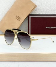 JACQUES MARIE MAGE DUKE Metal Frame Sunglasses Unisex  size  60-12