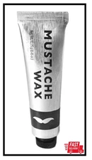 1 Tube Mustache Styling Wax Strong Hold Water Based Wax for Men Stache Beard Sid
