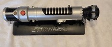 Hasbro 2006 Star Wars Obi-Wan Kenobi Blue Lightsaber 42in Spring Action w/Stand