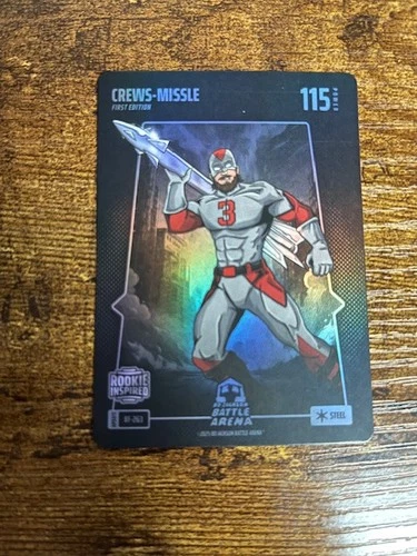 Bo Jackson Battle Arena Update Steel Battlefoil #BF-263 Crews-Missile