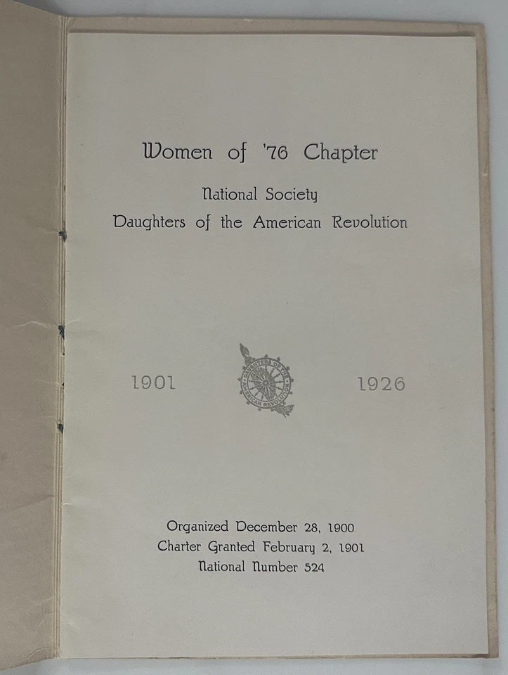National Society Daughters of the American Revolution 1901-1926 Brooklyn, NY - Image 3 of 4