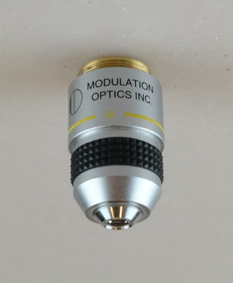 10X 0,25 Hoffmann Modulation HMC Mikroskop Objektiv 160/- (Olympus)