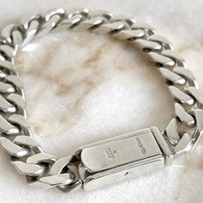 Gucci ID Collection Bracciale Catena Argento 925 Vendita Uomo Gioielli Rari 2...