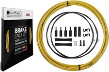 CNC Road Bike Brake Cable Kit,Universal Brake Cable Housing Coated Braided & Tef