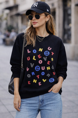 Harry Styles Sweatshirt Pullover Oberteil Gr. L 12 - 14 Love Soup on Tour 2022 schwarz