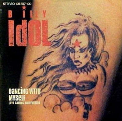 Billy Idol - Dancing With Myself 7'' Single Vinyl Rock Punk,Pop Rock 011