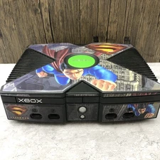 Special KING Edition Original Xbox Console  WORKING - SUPERMAN Box Only