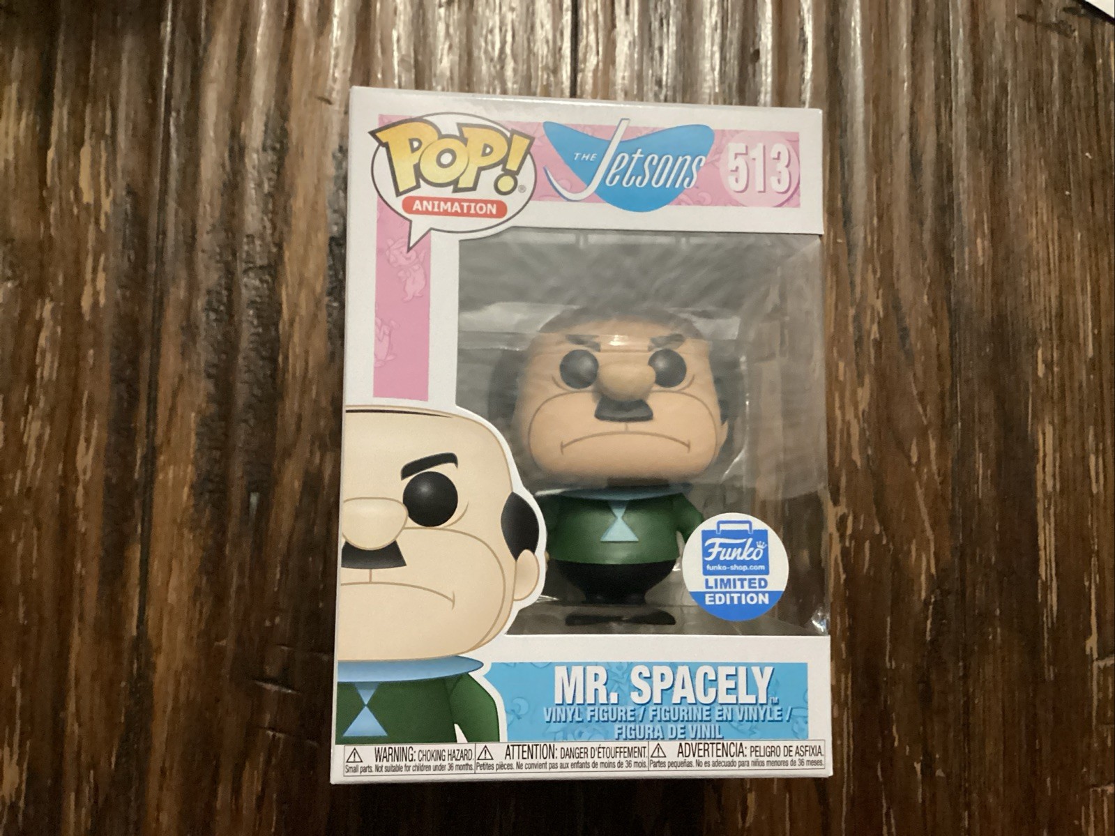 Funko Pop! Animation The Jetsons Mr. Spacely 513 Funko Shop Exclusive Vaulted
