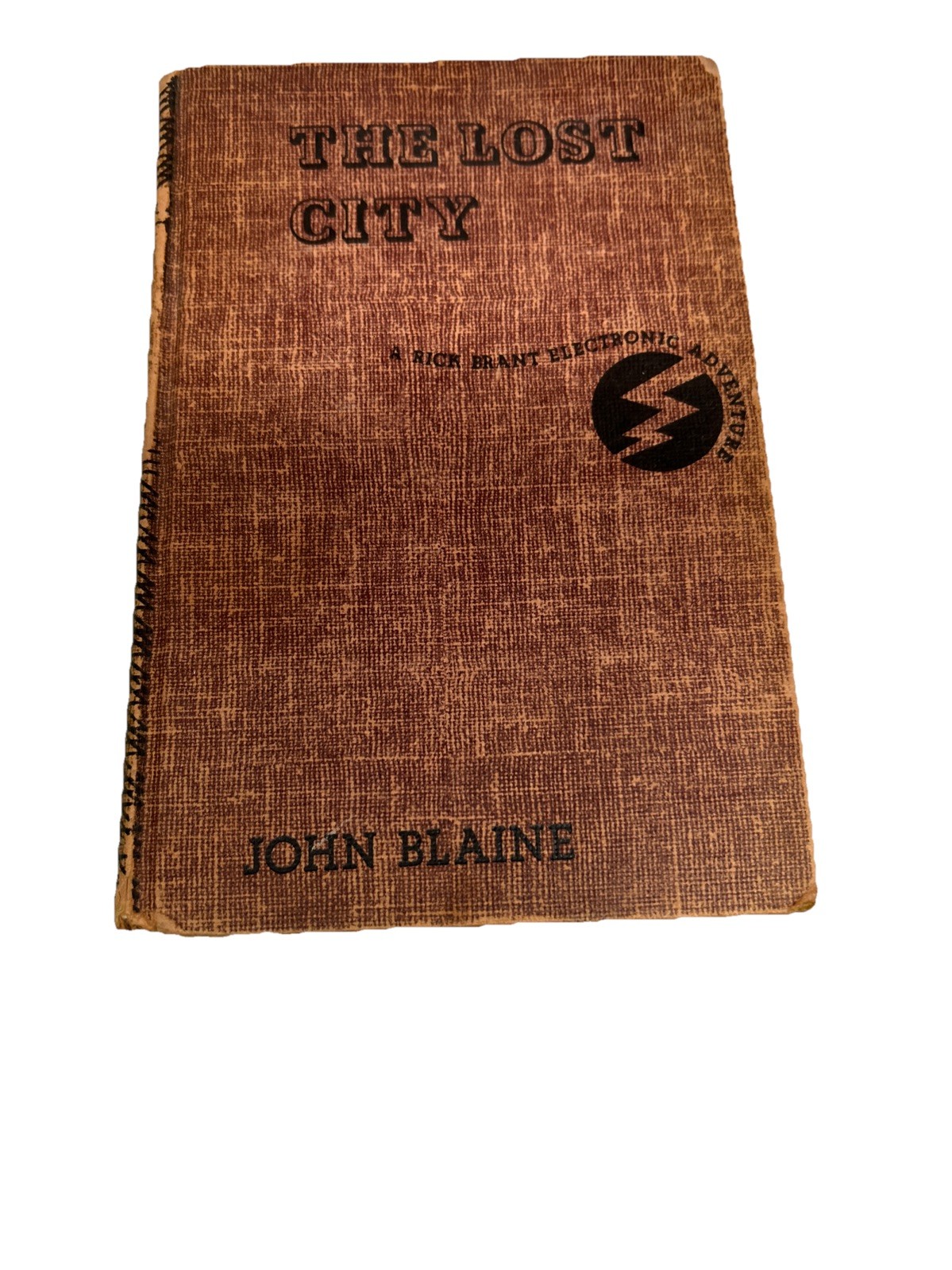 1947, The Lost City by John Blaine, HB, A RICK BRANT ELECTRONIC ADVENTURE.. G