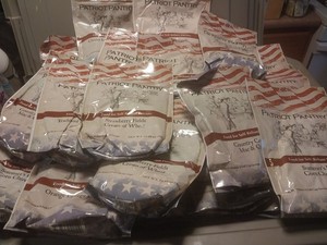 Bulk Patriot Pantry Emergency Food Lot 40 Bags Long Term Storage 2040