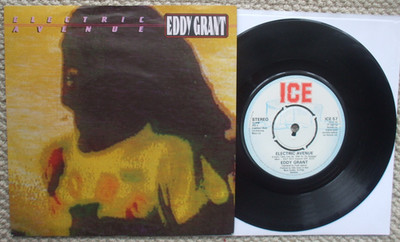 Eddy Grant - Electric Avenue / Walking On Sunshine - EX- 45 + PS