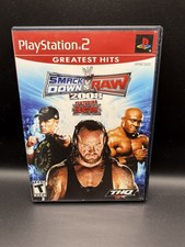 WWE Smackdown VS Raw 2008 PS2 Greatest Hits With Manual Tested Working
