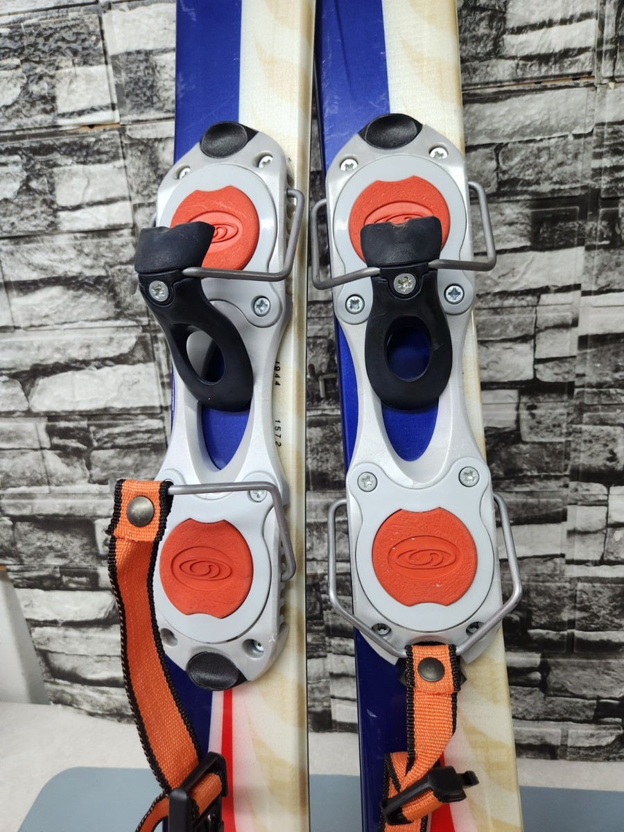 Salomon SNOWBLADE Short Skis 99cm w Salomon adj Bindings w