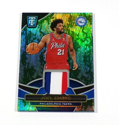2024 25 Panini Totally Certified Joel Embiid Mirror Platinum Camo 25/25 Jersey