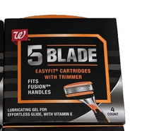 Walgreens 5 Blade Easyfit Cartridges 4 Pack - 3.00 per gallon