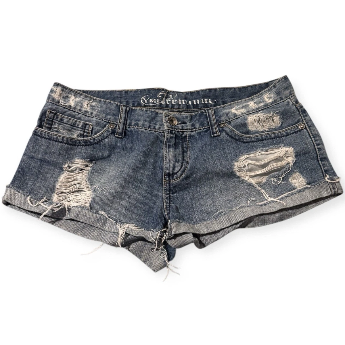 Denim Low (6.5-8.5 in) Rise Shorts for Women for sale | eBay