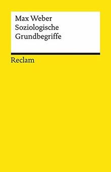 Soziologische Grundbegriffe: Weber, Max  Lektüre zu sozi... | Buch | Zustand gut