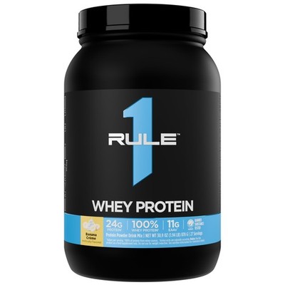 Rule 1 Whey Protein   24g FastActing Protein from AllWhey Sources with Natura...