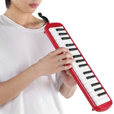 IRIN Melodica 32 Key Wind Musical Instrument Ideal For Beginner Practice Ba BWFG
