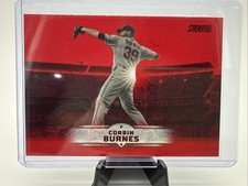 2025 Topps Stadium Club - Corbin Burnes #100 Red Foil