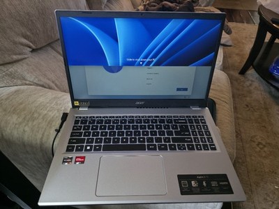 acer Aspire 3 A315-24PT-R0UX Slim Laptop, 15.6'' Full HD IPS Touch Display 16/512