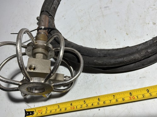 MOSMATIC 5’’ duct spinner with jumper hose Read ! Missing 1 spray bar